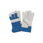 Zenith Safety Fitters Gloves, X-Large, Split Cowhide Palm, Foam Fleece Inner Lining - 12 Pack-Cuff Material: Rubberized