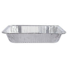 Luciano Aluminum Foil Deep Lasagna Pan, 13 x 10 inches, Silver, 50 Pieces-Dimensions: 13"L x 3"H x 10"W in dimensions