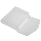 JAM Paper Photo Organizer Protector Case, Clear, 4 Pack (3236618866)-Portfolio flap: Straight