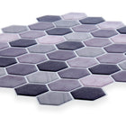 Truu Design Hexagon Peel and Stick Wall Tiles, 10 x 10 inches, Multi Grey, 6 Pieces-Premium quality tiles: wall peel and stick backsplash tiles are made of high-quality, durable eco-friendly PVC plastic, water-resistant and mold resistant which never turn yellow with time