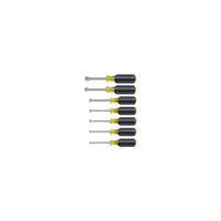 7-Pc Cushion Grip Nut Driver Sets-3" SHAFTS - Magnetic Tips, Handle Colour - Red, TLZ570-Handle Colour - Red