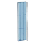 Azar Displays Pegboard Powerwing Display, 14" x 60", Blue (700354-BLU)-Blue plastic