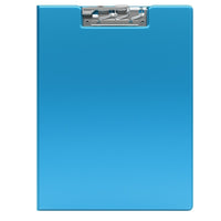 Davis Group Essential Clipboards - Turquoise Blue - 10 Pack-Clipboard with 50 sheet capacity