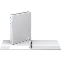 Davis Group Essential Binder, 1.0" Round Ring, White-Economy 3 Ring Binder, White, 1" Round Ring, holds up to 200 sheets of paper