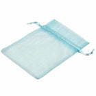 JAM Paper Sheer Bags - Small - 4" x 5.5"- Baby Blue - 96 Pack-Size: 4 x 5 1/2 inches