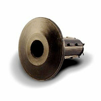 Digiwave Single RG6 Feed Thru Bushing, 2" x 5" x 5", Grey-Cover holes or imperfections on the wall