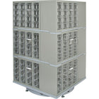 Kleton Heavy-Duty Industrial Carousel Drawer Cabinets, 192 Drawers-Colour: Grey