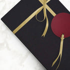 JAM Paper Gift Wrapping Paper, Matte Black, 3 Pack (277013526g)-Recycled content: 0%