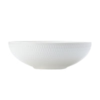 Maxwell & Williams Diamonds Round Coupe Bowl - 7.25" - White - 3 Pack-Dinnerware