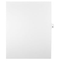 Mark Maker – Onglets séparateurs juridiques blancs, 1/25 onglets, format lettre, sans trous, numéro 36, 25/paquet-Onglets séparateurs blancs, 1/25 onglets
