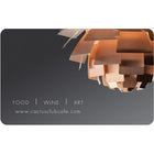 Cactus Club $25 Gift Card-Air Miles cannot be collected on Gift Card purchases.
