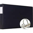 XtraLife 11" x 17" Slant-D Ring Binder, 1.5", Black-Slant D® rings hold 25% more sheets than standard round rings