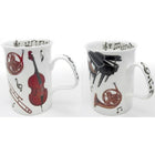 Roy Kirkham Lancaster Mug, Concert, Set of 6-Concert Set of Six "Lancaster" Mugs in Fine Bone China.