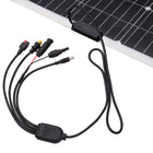 Technaxx TX-208 100W Flexible Solar Panel - Black-Use the mounting tabs to fix it in place or use solar panel clamp mounts