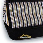 Luciano Double-Layer Insulated Thermal Food Carrier, 16.75" x 13.25"-Closure: combination of zipper and Velcro closure for easy accessibility as well as security