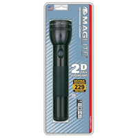 Maglite - Lampe de poche 2D à cellule, noir (S2D016)-Une fabrication en aluminium anodisé durable