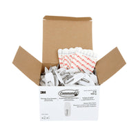 Command Medium Wire Hooks Bulk Pack - White - 35 Pack-Designed for quick, easy, and damage-free hanging