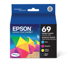 Epson 69 Ink Cartridge Combo Pack - Standard Capacity - Black/Colour CMY-Better quality than the lab