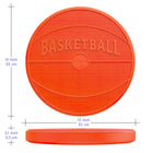 Bouncyband Wiggle Seat Sensory Cushion, Orange Basketball-Improves posture