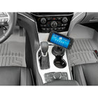 WeatherTech CupFone Two View - Universal - Black-Designed using interchangeable base cups allowing you to customize the perfect snug fit