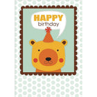 Millbrook Studios – Cartes de souhaits et enveloppes, Happy Birthday, 5 3/8 x 7 3/4 po, 18/paquet (06044)-Imprimé sur du papier cartonné non couché