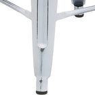 Flash Furniture Commercial Grade 24" High Backless Distressed Metal Indoor-Outdoor Counter Height Stool - White-Stack Quantity: 10