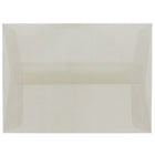 JAM Paper A7 Invitation Envelopes, 5.25 x 7.25, Platinum Translucent Vellum, 250 Pack (PACV716H)-Platinum translucent envelope