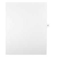 Mark Maker Legal Exhibit Index Tab White Single Tabs, 1/15th Cut, Letter Size, No Holes, Number 52, 25 Pack-White Single Tabs, 1/15th Cut