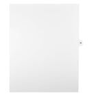 Mark Maker – Onglets séparateurs juridiques blancs, 1/15 onglets, format lettre, sans trous, numéro 52, 25/paquet-Onglets séparateurs blancs, 1/15 onglets
