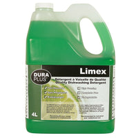 Dura Plus Limex Quality Liquid Dishwashing Detergent 4L-DISHWASHING DETERGENT High performance quality green dishwashing detergent.