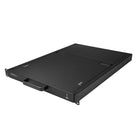 StarTech 1U Single-Port KVM Console for Server Rack, 19 in. (RKCONS1901)-Intuitive system integration with direct support for a single server or KVM switch
