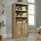 Sauder Miscellaneous Storage 5-Shelf Bookcase - 69.76" H - Lintel Oak (426413)-69.76"H x 35.28"W x 13.23"D