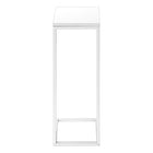 Monarch Specialties - 3478 Table D'Appoint - 25 po H/Blanc/Metal Blanc-8