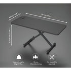 ShoppingAll Height Adjustable Sit-Stand Compact Portable Tabletop - Black-5