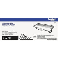 Brother TN720 Standard-Yield Black Toner Cartridge-Black toner produces sharp, professional documents