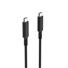NXT Technologies - Câble USB-C de 3 pi 100W 10 Gbps, noir-Permet de recharger et de synchroniser les appareils à connexion USB-C à lâ€™aide dâ€™un chargeur ou dâ€™un ordinateur portatif équipé dâ€™un port USB-C