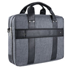 Vangoddy Chrono 15.6" Laptop Messenger Bag - Crossover - Grey-Luggage strap provides secure and easy of carrying for the active traveler