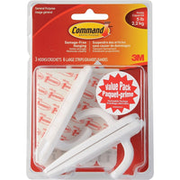 Command Adhesive Hooks, Large-Removable and reusable
