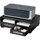 Victor Wood Printer Stand, Midnight Black (1130-5)-Four compartments