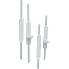 Staples® – Attaches en acier à broches, base auto-adhésive 2 3/4 po, capacité de 1 po, paq./100-Rassemble les feuilles libres rapidement et facilement
