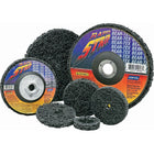 Norton Bear-Tex Rapid Strip Discs, 4-1/2" Dia., Extra Coarse Grit, Silicon Carbide - 4 Pack-Abrasive Material: Silicon Carbide