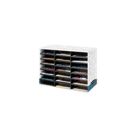 Bankers Box 21-Compartment Literature Sorter (42101)-Manages moderate workflow for small office needs