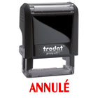 Trodat Printy ''Annule'' Red Ink Self-Inking Stamp 4911-Each stamp contains up to 65% post-consumer recycled plastic
