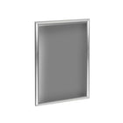 Azar Displays 11" x 17" Vertical/Horizontal Opti Snap, 1" Frame, Silver, 10 Pack (300211-SLV)-Sign holder