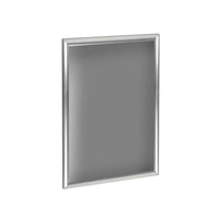 Azar Displays 11" x 17" Vertical/Horizontal Opti Snap, 1" Frame, Silver, 10 Pack (300211-SLV)-Sign holder