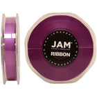 JAM Paper Double Faced Satin Ribbon, .38 Inch Wide x 25 Yards, Purple, 2 Pack (803SApu25g)-Purple