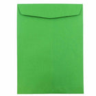 JAM Paper Open End Catalog Coloured Envelopes - 9" x 12" - Green Recycled - 25 Pack -Colour: Green