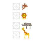 MAGNA-TILES Safari Animals 25-Piece Magnetic Construction Set-Great for Gifting: Makes a great gift for little explorers ages 3+ to help spur their interest in animal adventures