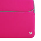 Vangoddy 13.3" Neoprene Laptop Sleeve - Pink-Internal case dimensions 13" x 9"