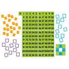 Dowling Magnets Magnet Math Magnetic Demonstration 0 to 120 Chart, 50 Pack (DO-732165)-Number Chart 0 - 120